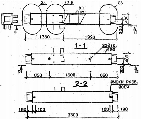 Колонна 5КС 33.33-6-н Серия 1.020.1-2с/89